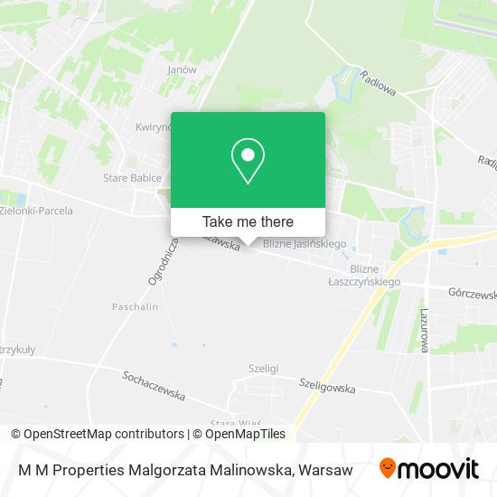 Карта M M Properties Malgorzata Malinowska