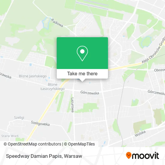 Карта Speedway Damian Papis