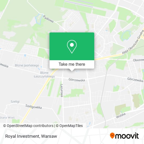 Royal Investment map