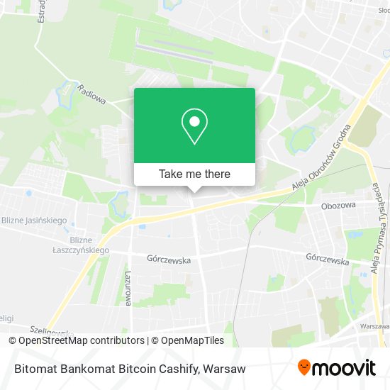 Bitomat Bankomat Bitcoin Cashify map