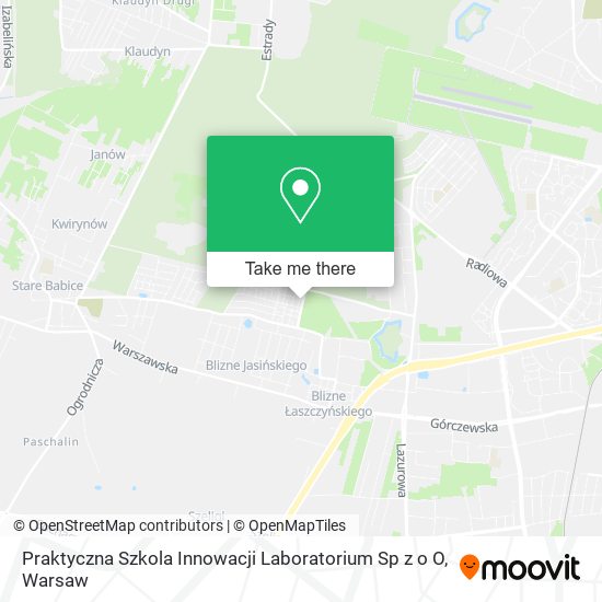 Praktyczna Szkola Innowacji Laboratorium Sp z o O map