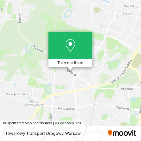 Карта Towarowy Transport Drogowy