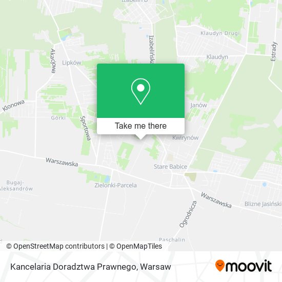 Kancelaria Doradztwa Prawnego map