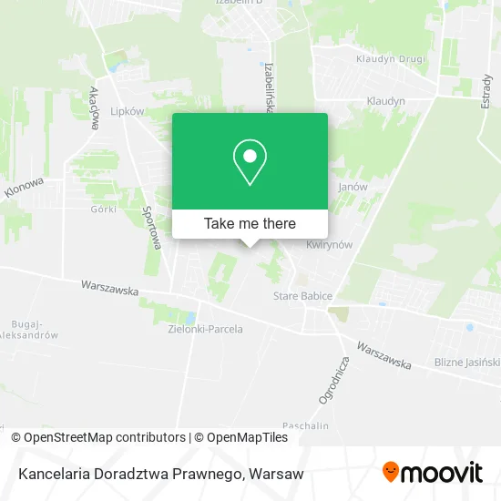 Карта Kancelaria Doradztwa Prawnego