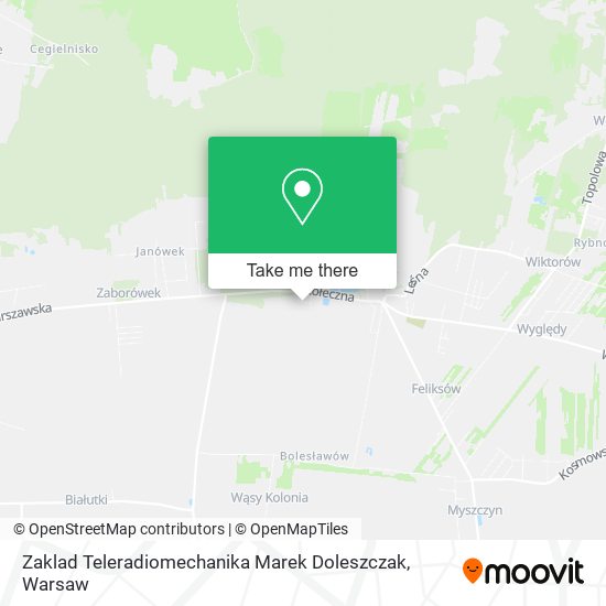 Zaklad Teleradiomechanika Marek Doleszczak map