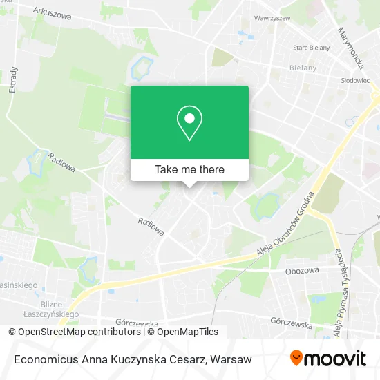 Карта Economicus Anna Kuczynska Cesarz