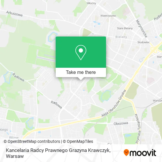 Kancelaria Radcy Prawnego Grazyna Krawczyk map