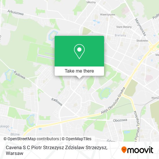 Cavena S C Piotr Strzezysz Zdzislaw Strzezysz map