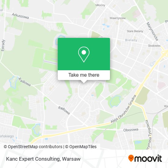 Kanc Expert Consulting map