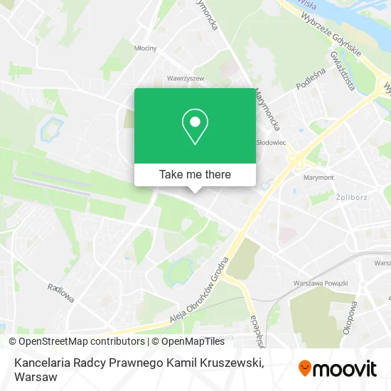 Карта Kancelaria Radcy Prawnego Kamil Kruszewski