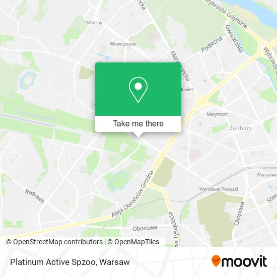 Карта Platinum Active Spzoo