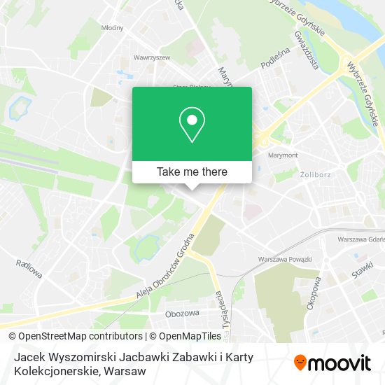 Jacek Wyszomirski Jacbawki Zabawki i Karty Kolekcjonerskie map