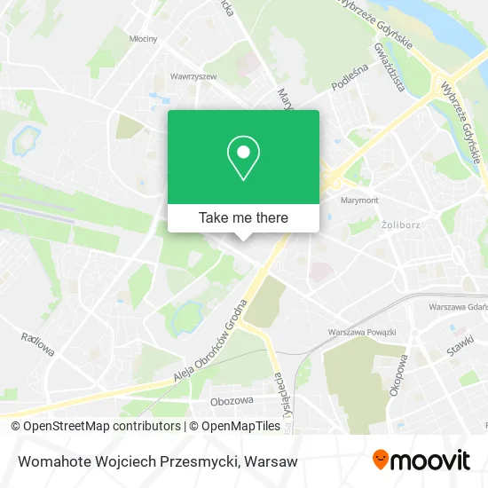 Карта Womahote Wojciech Przesmycki