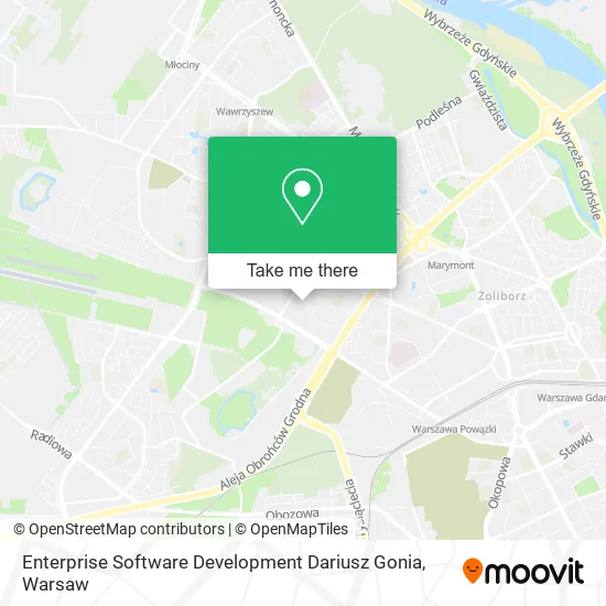 Карта Enterprise Software Development Dariusz Gonia