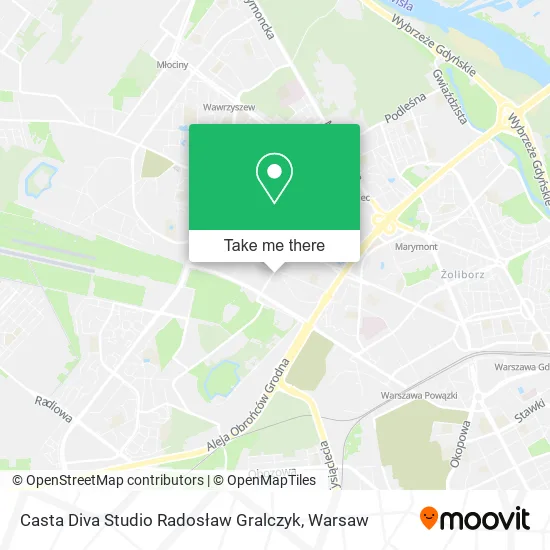 Карта Casta Diva Studio Radosław Gralczyk