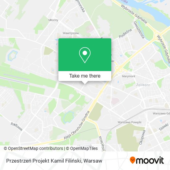 Przestrzeń Projekt Kamil Filiński map