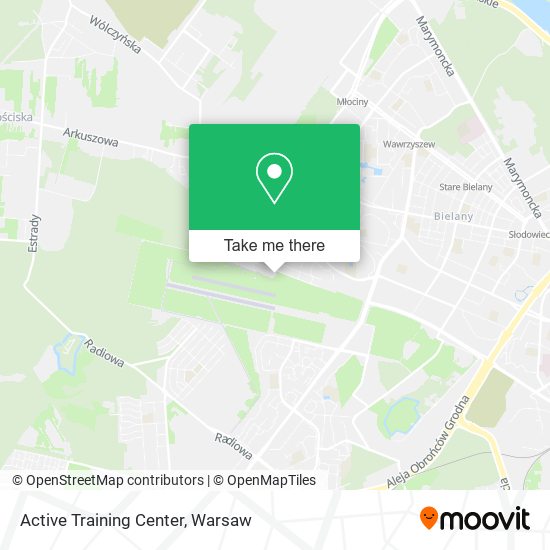 Active Training Center map