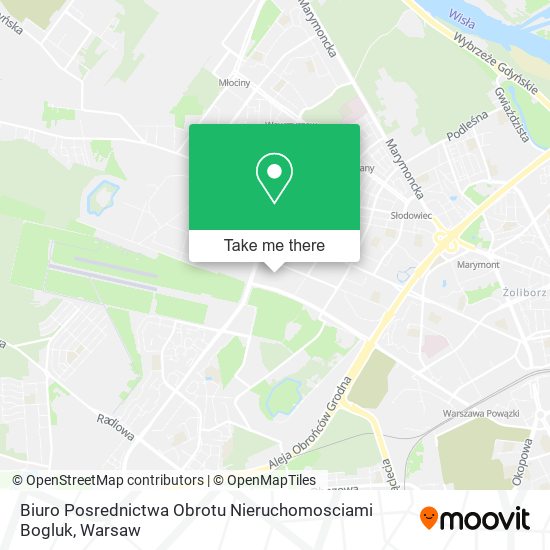 Biuro Posrednictwa Obrotu Nieruchomosciami Bogluk map