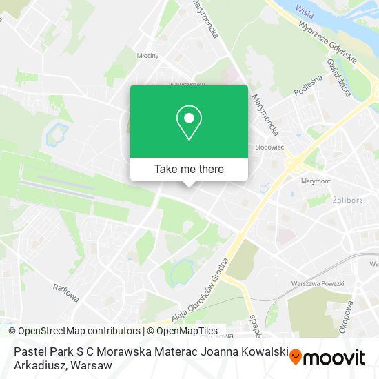 Карта Pastel Park S C Morawska Materac Joanna Kowalski Arkadiusz