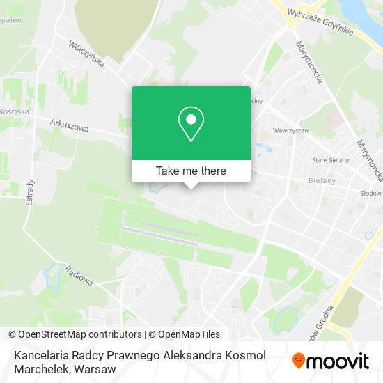 Kancelaria Radcy Prawnego Aleksandra Kosmol Marchelek map