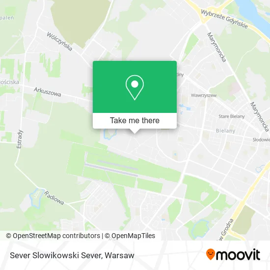 Карта Sever Slowikowski Sever