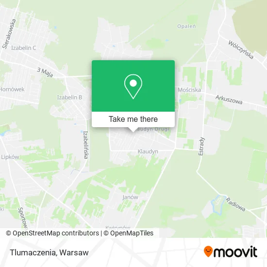 Карта Tlumaczenia