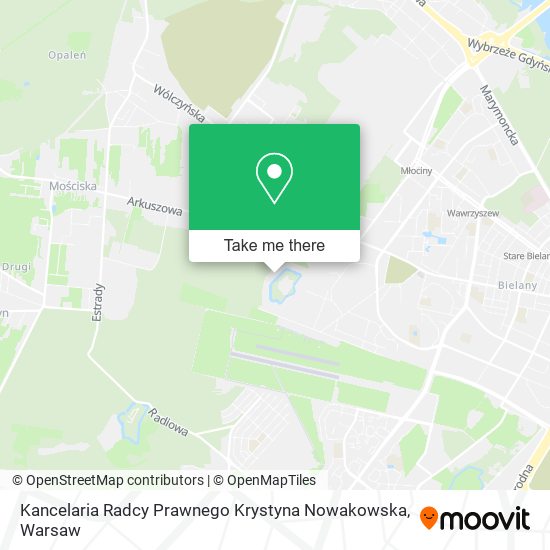 Kancelaria Radcy Prawnego Krystyna Nowakowska map