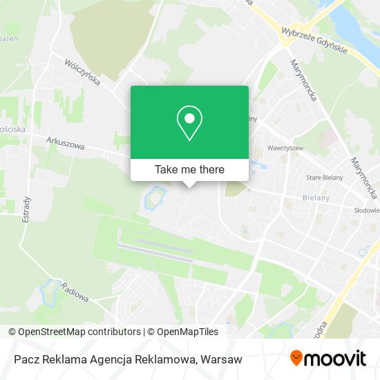 Pacz Reklama Agencja Reklamowa map