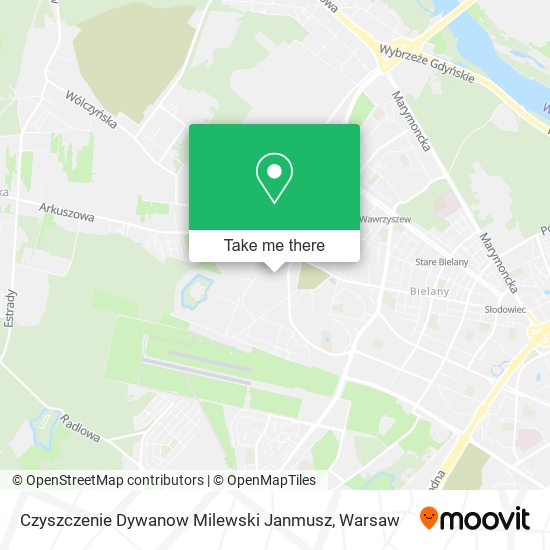 Czyszczenie Dywanow Milewski Janmusz map