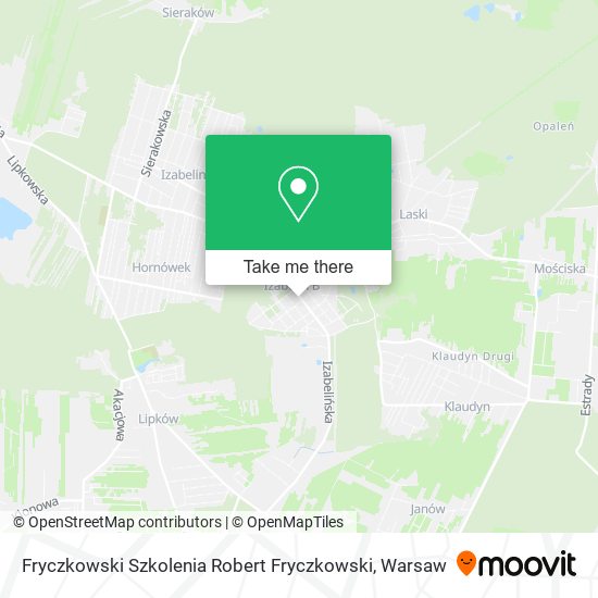 Fryczkowski Szkolenia Robert Fryczkowski map