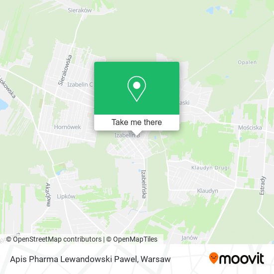 Apis Pharma Lewandowski Pawel map