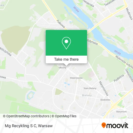 Карта Mg Recykling S C