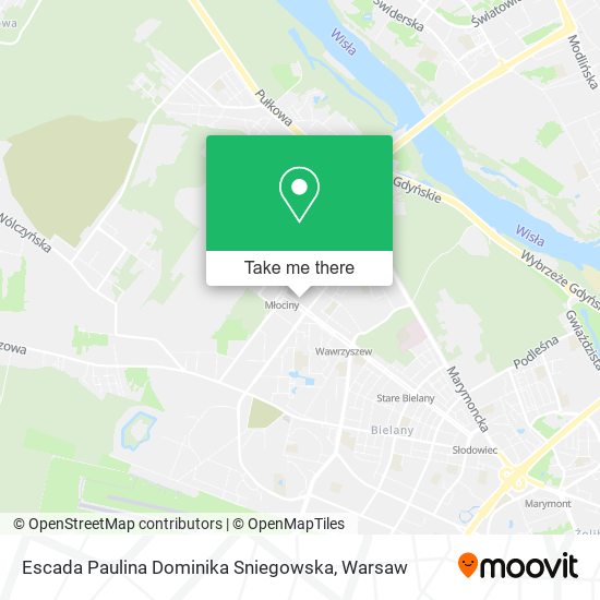 Escada Paulina Dominika Sniegowska map