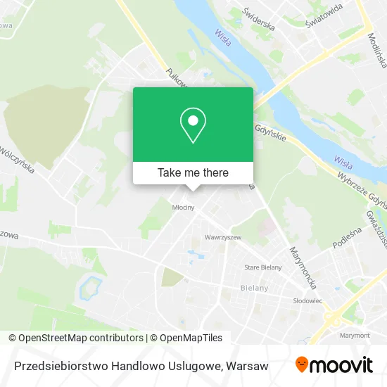 Карта Przedsiebiorstwo Handlowo Uslugowe