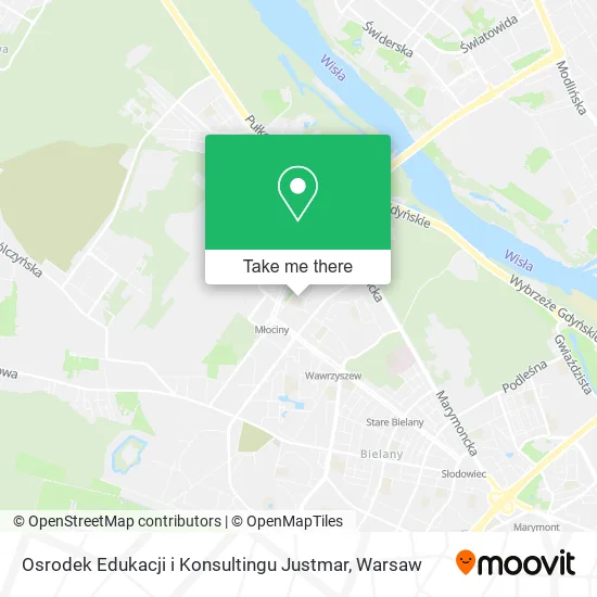Карта Osrodek Edukacji i Konsultingu Justmar