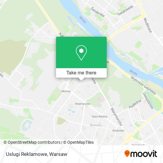 Uslugi Reklamowe map