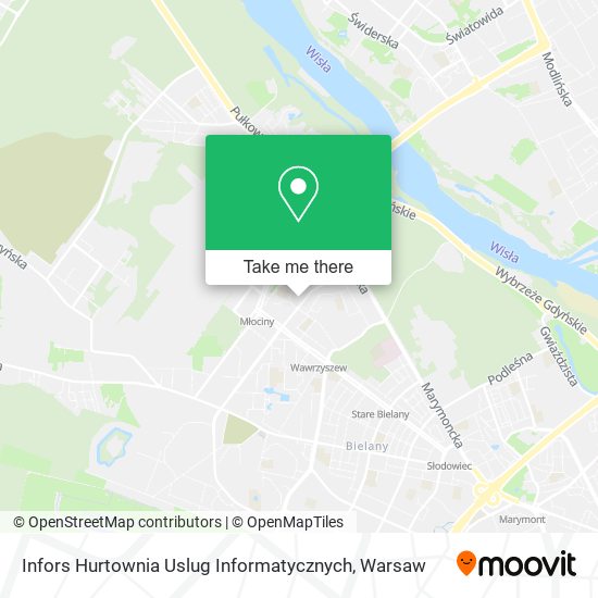 Infors Hurtownia Uslug Informatycznych map