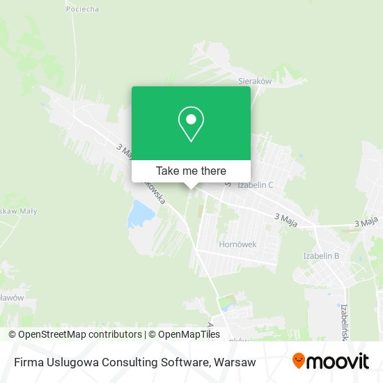 Firma Uslugowa Consulting Software map