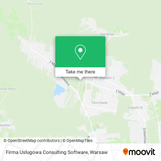 Карта Firma Uslugowa Consulting Software