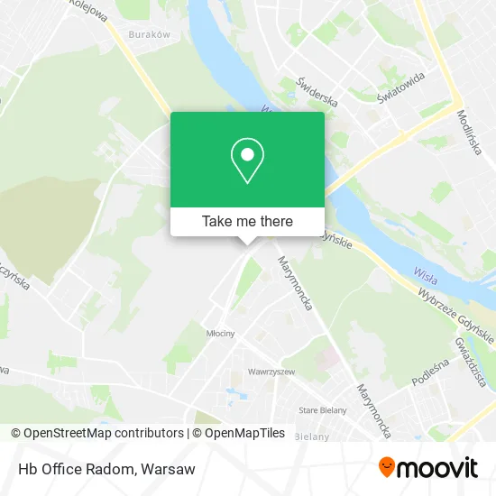 Карта Hb Office Radom