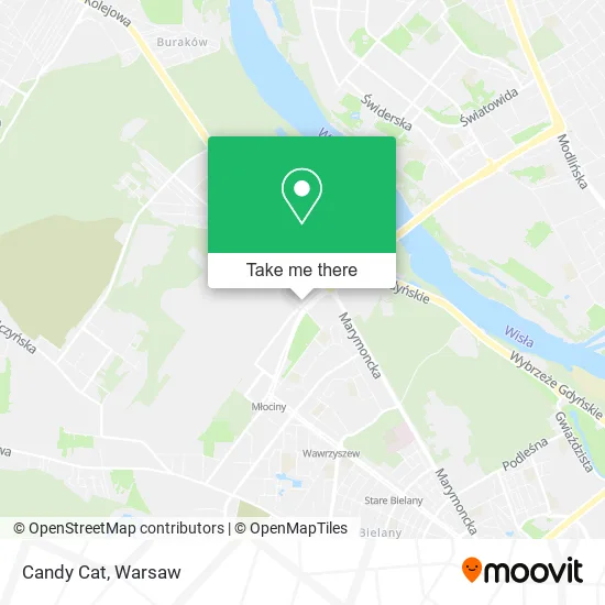 Карта Candy Cat