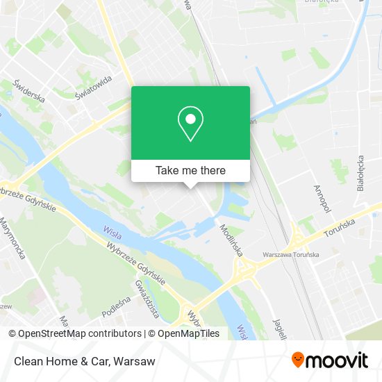 Clean Home & Car map