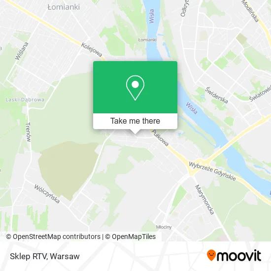 Карта Sklep RTV