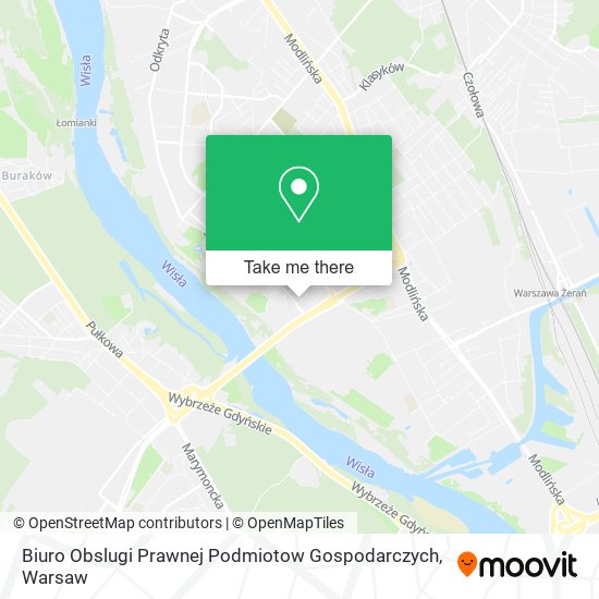 Biuro Obslugi Prawnej Podmiotow Gospodarczych map