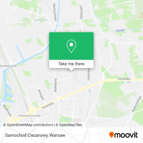 Карта Samochod Ciezarowy