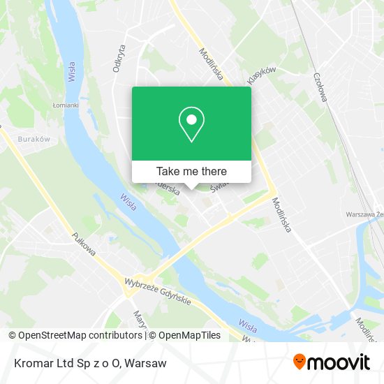 Kromar Ltd Sp z o O map