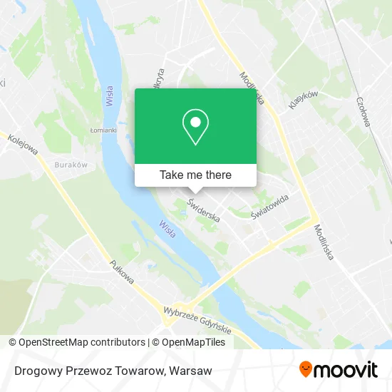 Карта Drogowy Przewoz Towarow