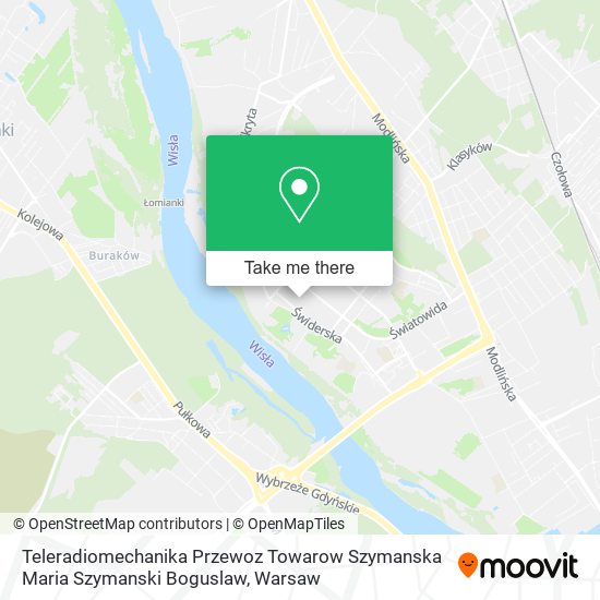 Teleradiomechanika Przewoz Towarow Szymanska Maria Szymanski Boguslaw map