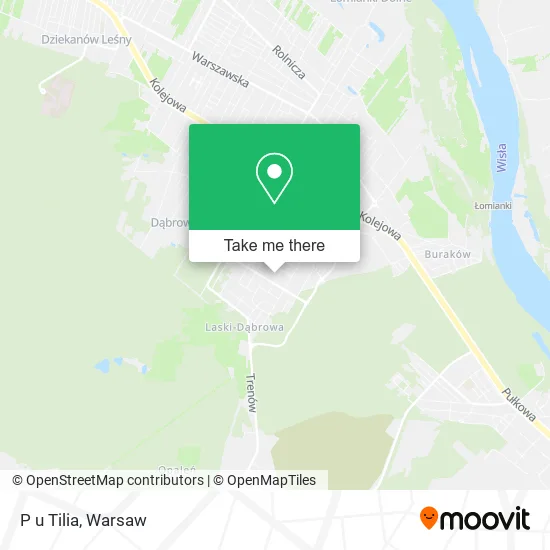 Карта P u Tilia