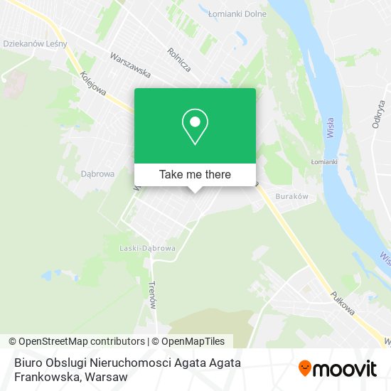 Biuro Obslugi Nieruchomosci Agata Agata Frankowska map